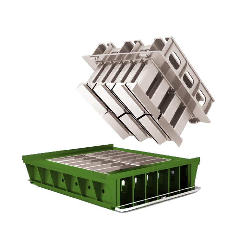 कर्बस्टोन काँक्रिट ब्रिक मोल्ड