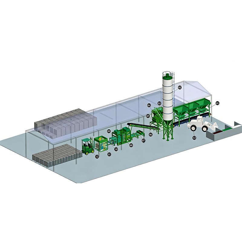 पोकळ ब्लॉक वीट बनवण्याचे यंत्र