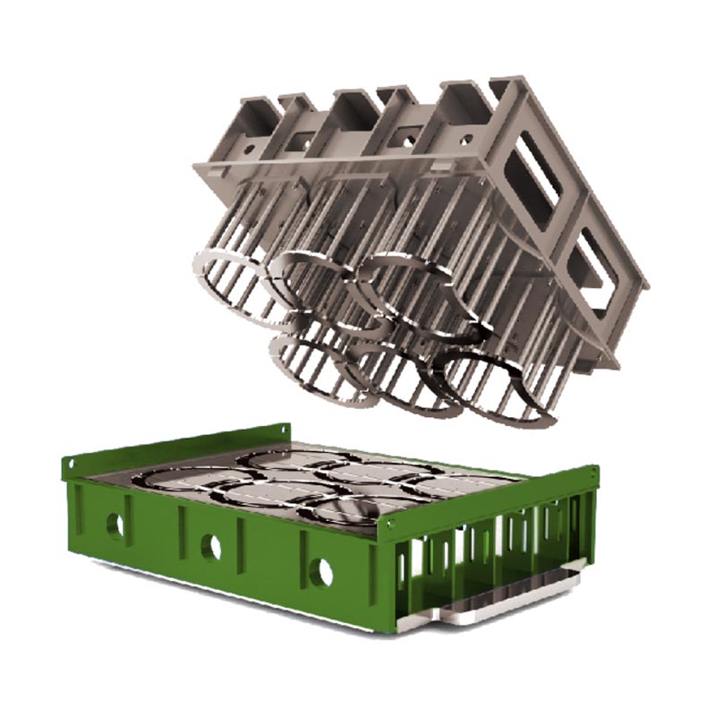 लँडस्केप काँक्रिट ब्रिक मोल्ड